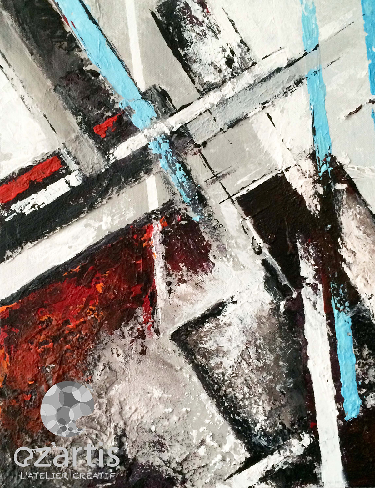 Peinture acrylique mathieu 12