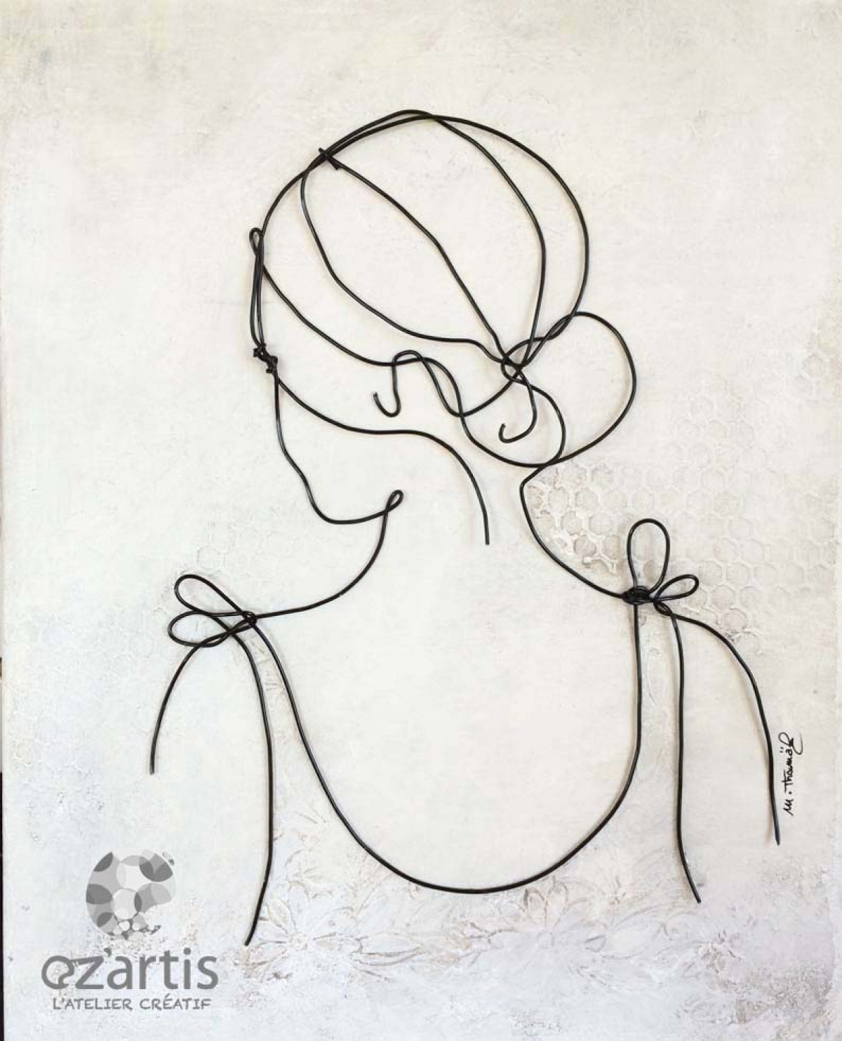 silouhette de fil