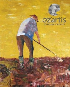 ozartis-la rochelle-peinture-huile-jardinier-daniel