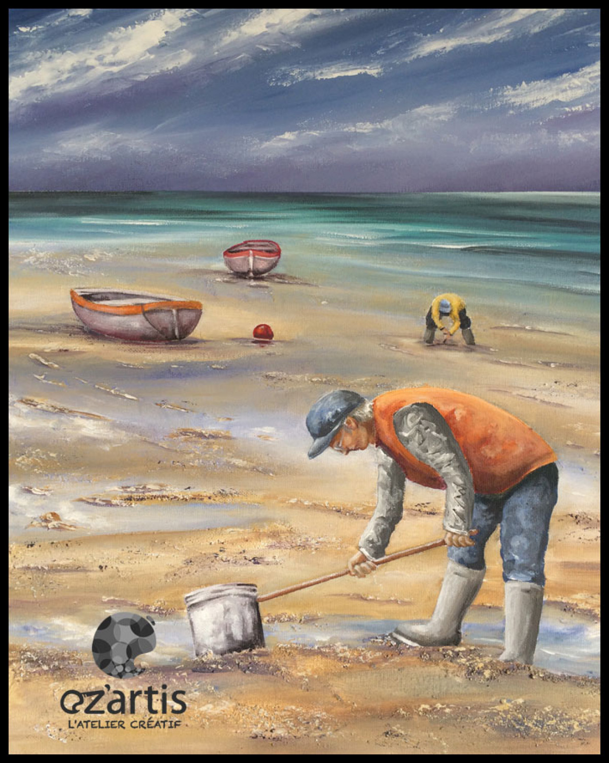 Mathieu « Les pêcheurs » VENDU